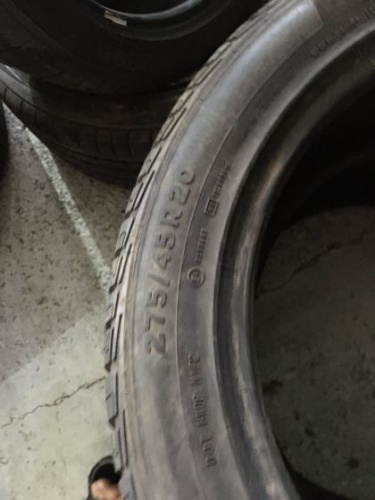 Шины General Tire Grabber UHP 275/45 R20 -- б/у 5