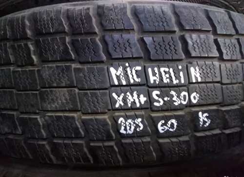 Шины Michelin XM+S 330 205/60 R15 -- б/у 3