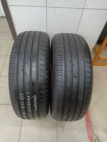 Шины Yokohama C.Drive 2 AC02 205/55 R16 -- б/у 6