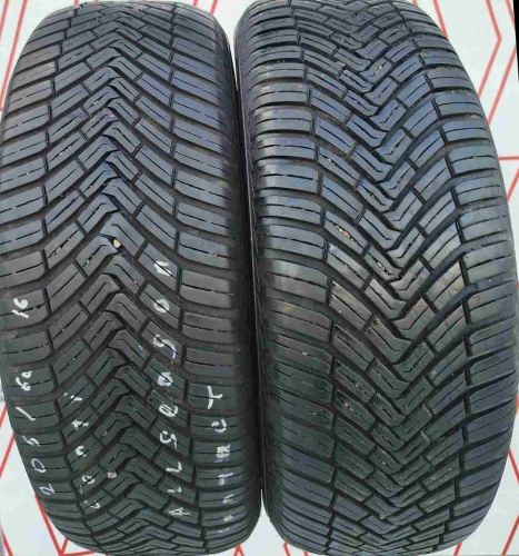 Шины Continental AllSeasonContact 205/60 R16 -- б/у 5.5