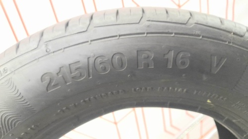 Шины Continental ContiPremiumContact 5 215/60 R16 -- б/у 5