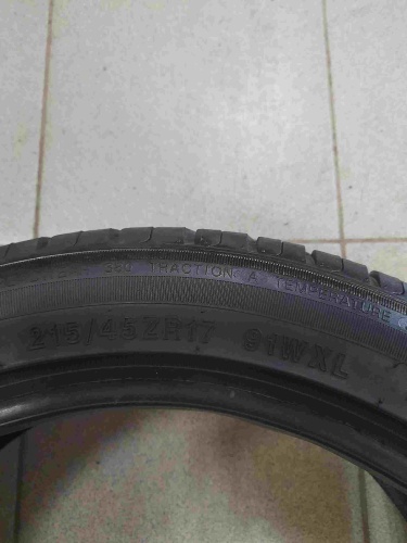 Шины Faralong FL605 215/45 R17 -- б/у 6