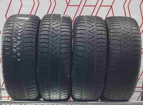 Шины Pirelli Winter Sottozero 3 215/60 R16 -- б/у 15-20%