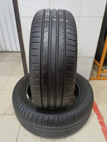 Шины Dunlop Sport BluResponse 205/55 R16 -- б/у 6