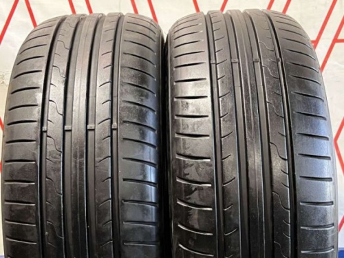 Шины Dunlop Sport BluResponse 225/55 R16 -- б/у 5.5