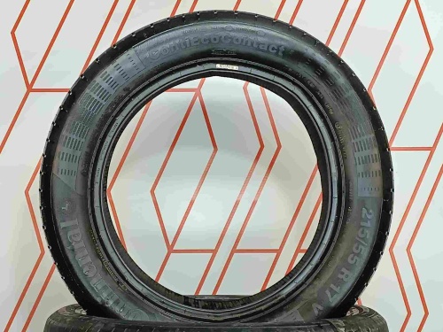 Шины Continental ContiEcoContact 5 215/55 R17 -- б/у 3.5