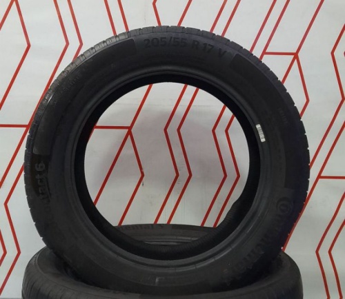 Шины Continental ContiEcoContact 6 205/55 R17 91W б/у 6