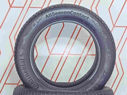 Шины Continental AllSeasonContact 235/55 R18 -- б/у 6