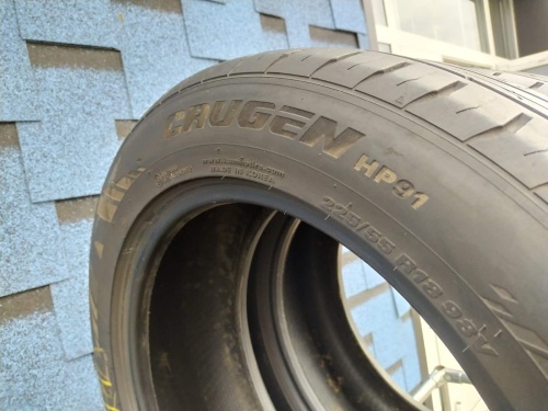 Шины Kumho Crugen HP91 225/55 R18 -- б/у 5