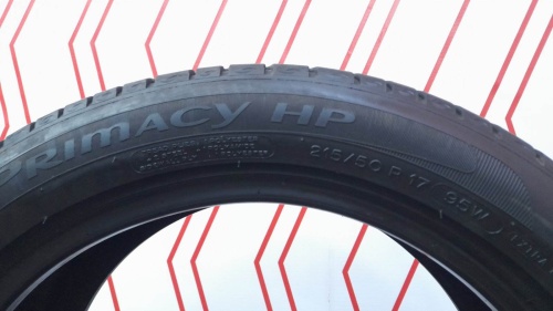 Шины Michelin Primacy HP 215/50 R17 -- б/у 6