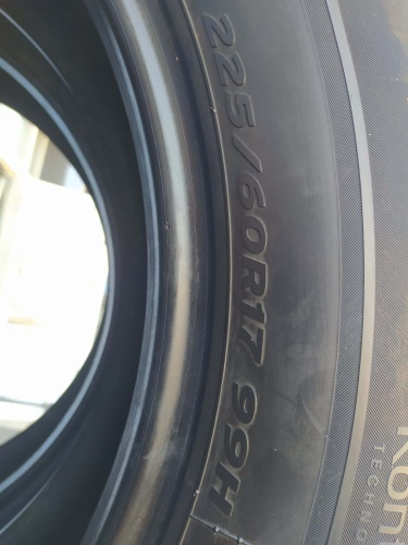 Шины Hankook Kinergy 4S H740 225/60 R17 -- б/у 6