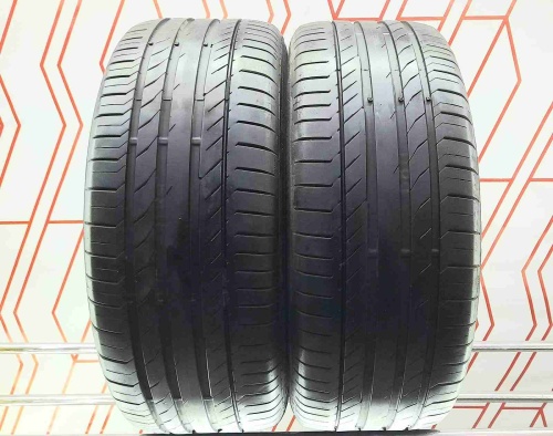 Шины Continental ContiSportContact 5 225/50 R19 -- б/у 5.5