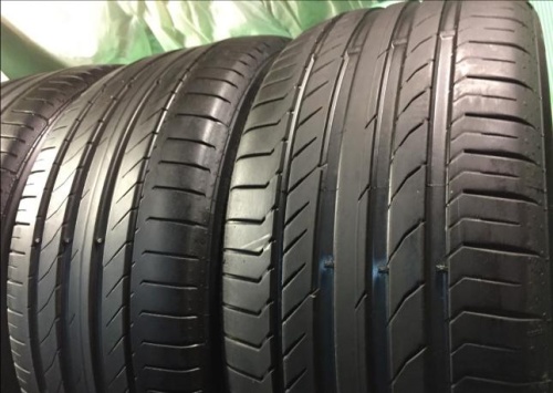 Шины Continental ContiSportContact 5 225/60 R17 -- б/у 5