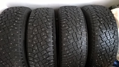 Шины Continental IceContact 2 215/55 R16 -- б/у 5