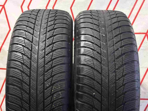 Шины Bridgestone Blizzak LM-001 225/55 R17 -- б/у 5.5