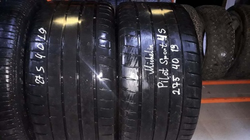 Шины Michelin Pilot Sport 4 S 275/40 R19 -- б/у 6