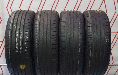 Шины Continental ContiEcoContact 6 205/55 R17 91W б/у 6